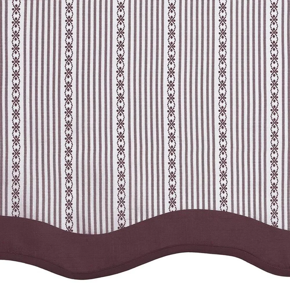 Woven Trends 3-Piece Window Kitchen Curtain Set, 58
